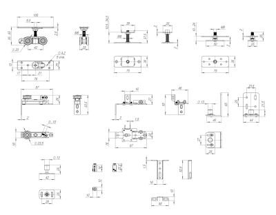Раздвижной механизм Comfort-PRO.СЕТ5 телескоп