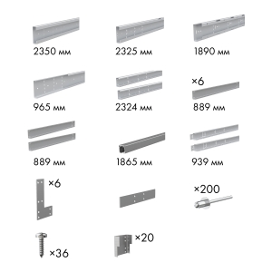 Пенал Armadillo Comfort для раздвижных дверей