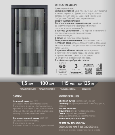 Металлическая дверь Эльфи