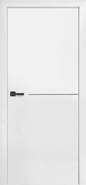 Avidoor Элеганс 06 RAL 9003 черный молдинг