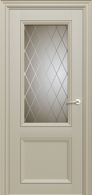 Двери Status Neo classic 1021 Poudre Сатинато бронза ромб