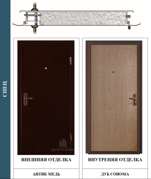 Металлическая дверь спец