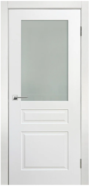 Дворецкий Вайт стекло эмаль белая