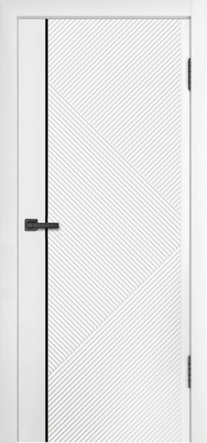 Avidoor Элеганс 05 RAL 9003 черный молдинг