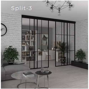 Межкомнатные перегородки алюминиевые Split-3
