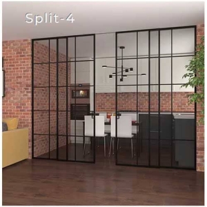 Межкомнатные перегородки алюминиевые Split-4