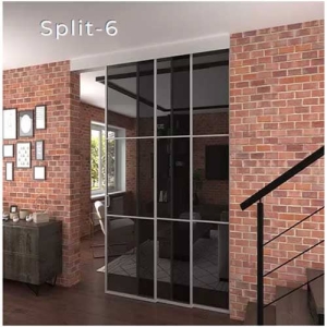 Межкомнатные перегородки алюминиевые Split-6