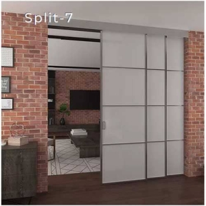 Межкомнатные перегородки алюминиевые Split-7