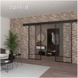 Межкомнатные перегородки алюминиевые Split-8