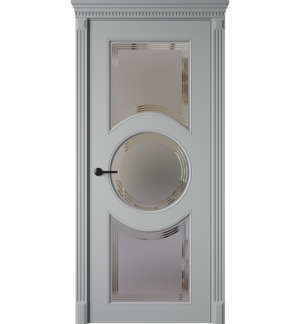 GL 9 мателюкс белый / гравировка "Контур"