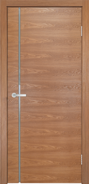 Дворецкий Гладкая 1 натуральный дуб, стекло белый триплекс