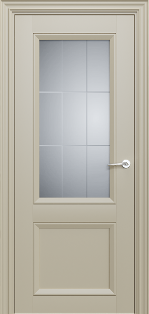 Двери Status Neo classic 1021 Poudre Английская решетка сатинато белое