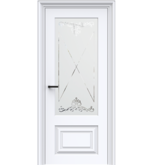 IN 2 мателюкс белый / гравировка