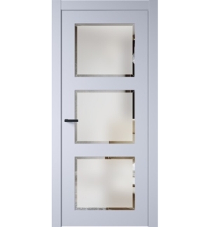 PU 5 мателюкс белый с имитацией фацета