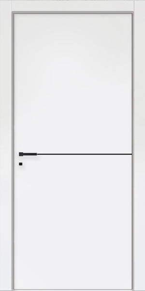 Комфорт Двери Техно-1 эмалит белый