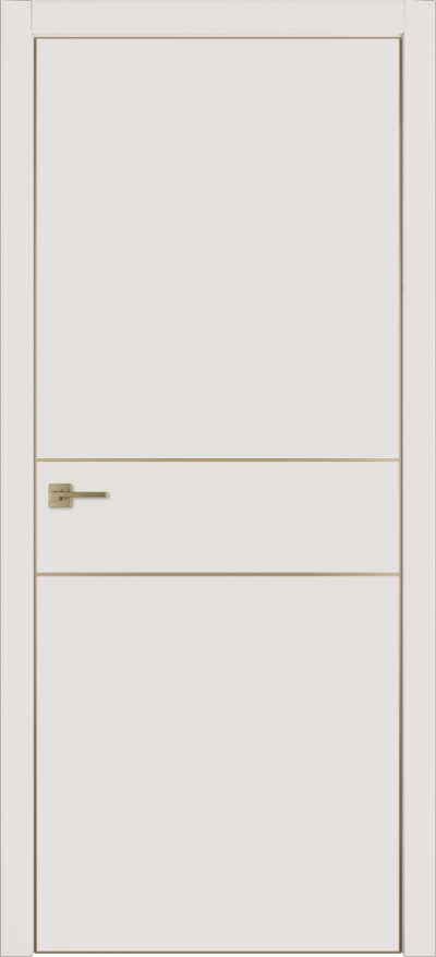 Дверь Urban 2H Emalex midwhite Gold Edge